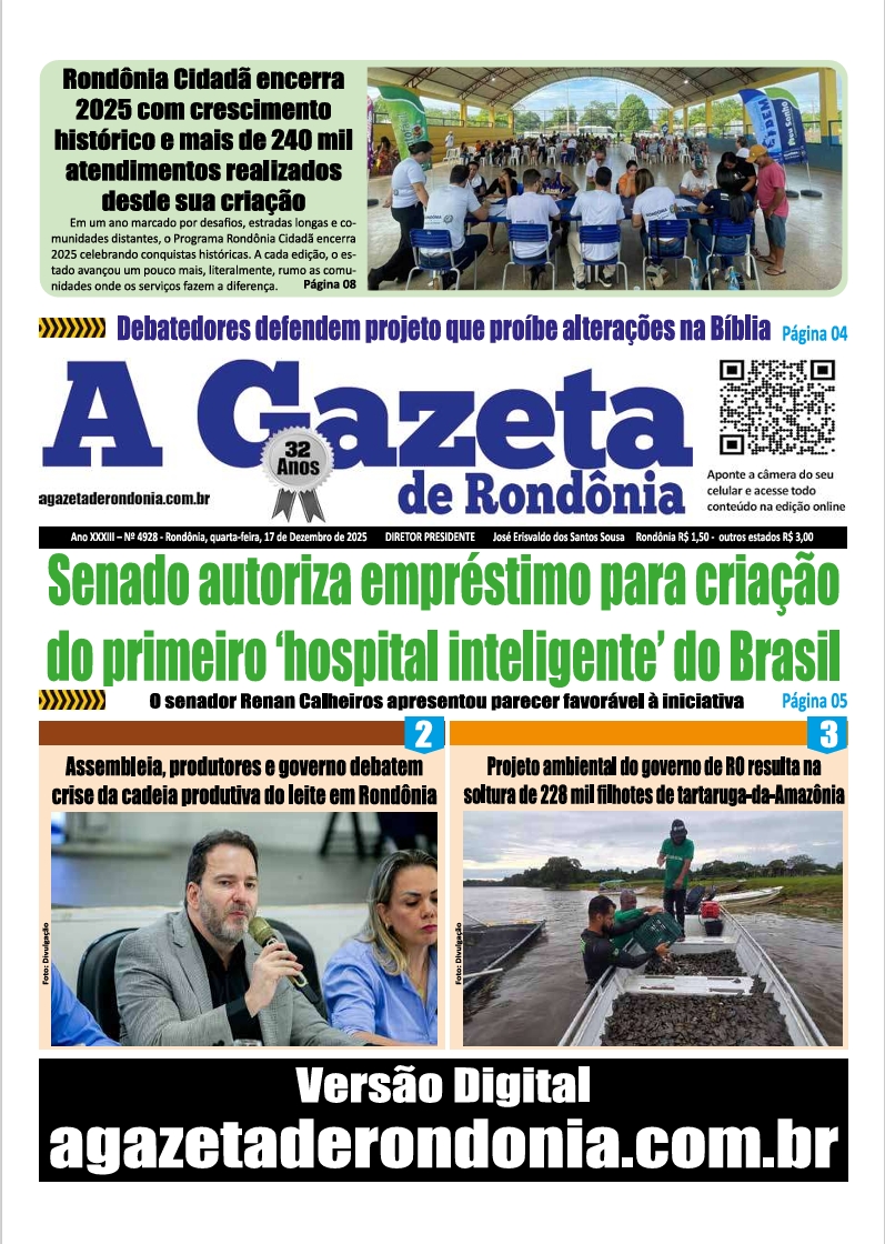 CAPA EDIÇÃO DO DIA 17 12