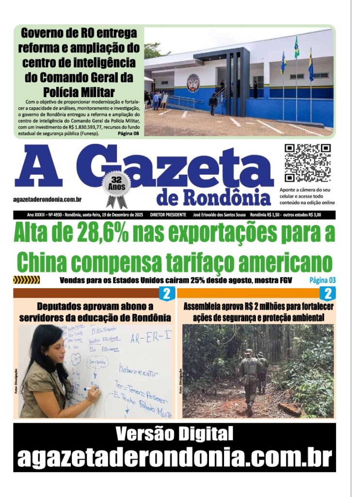 CAPA EDIÇÃO DO DIA 19 12