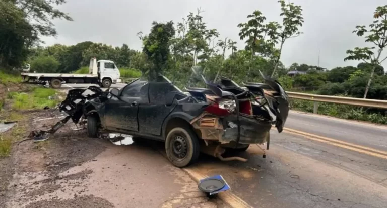 Acidente grave e registrado na curva do km 433 da br 364