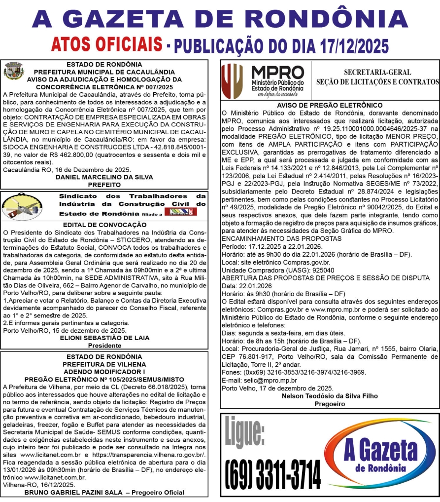 Oficiais.17.12.2025 A