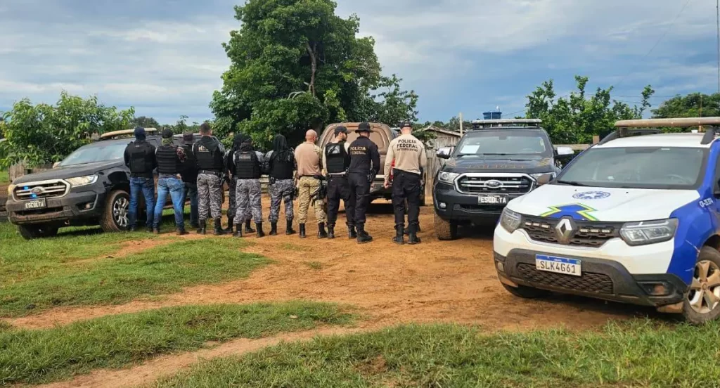 Pf apreende armas e mira trafico de drogas em rondonia