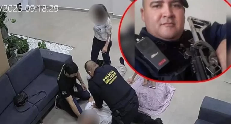 Sargento salva funcionario apos parada cardiaca no forum