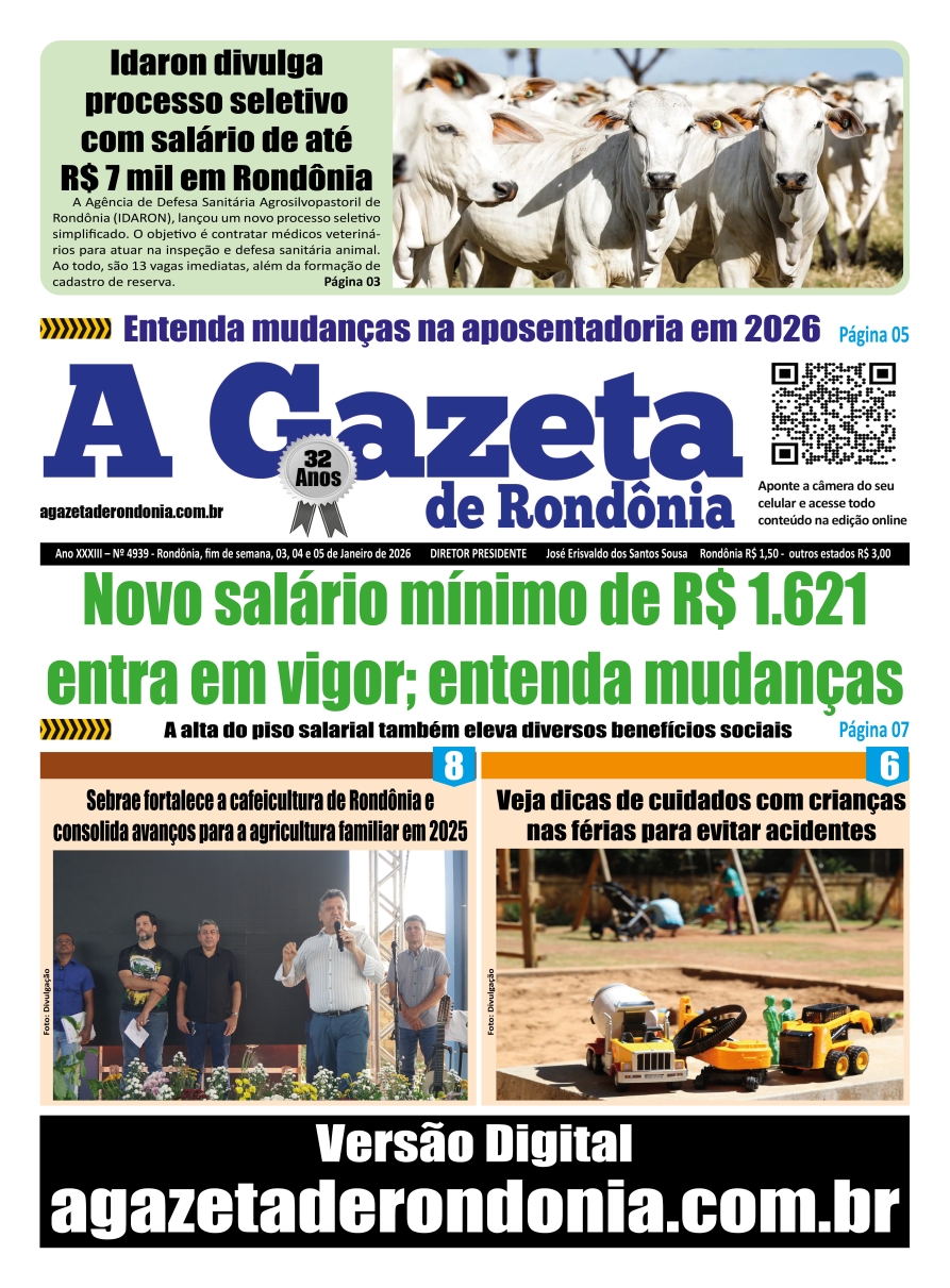 CAPA EDIÇÃO DO DIA 31.12.2025